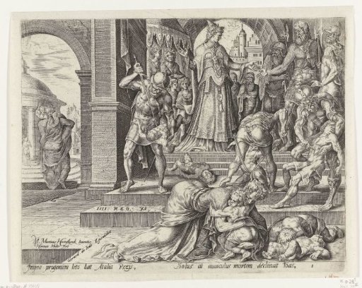 Queen Athaliah has the royal children killed