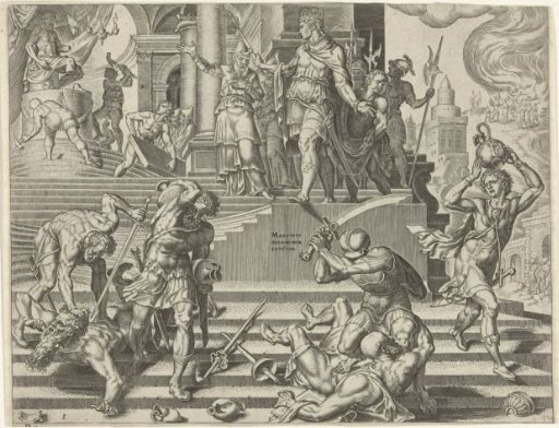 King Josiah Has the Temple of Baal Destroyed