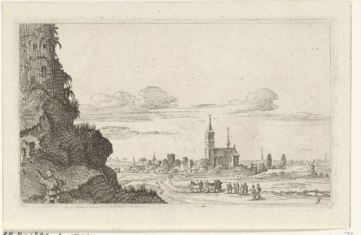 Two climbers on a ruin