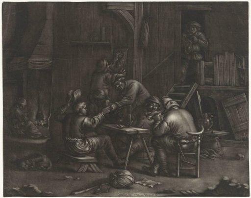 Inn with Drinking Men