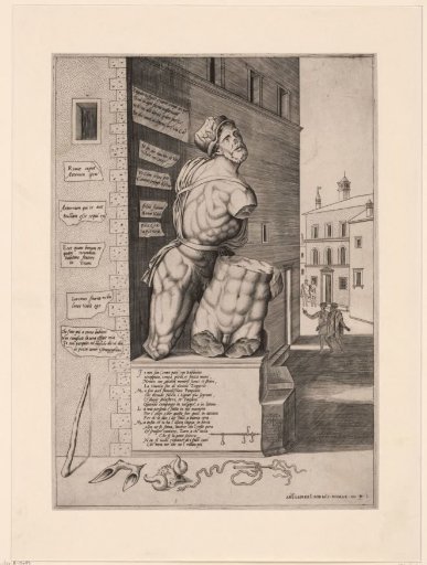 The statue Pasquino