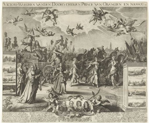 Triumphal carriage of the Prince of Orange, 1675