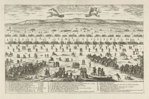 Military order of the garrison of Paris, 1660