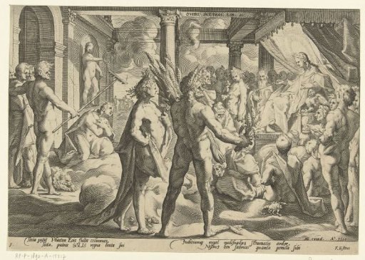 Phaethon in the palace of Helios