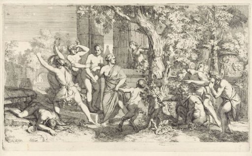 Nymphs Attacked by Satyrs