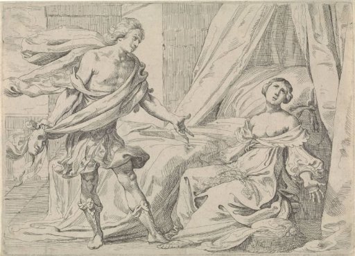 Cephalus reveals himself to Procris