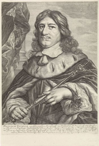 Portrait of Frederik Willem, Elector of Brandenburg