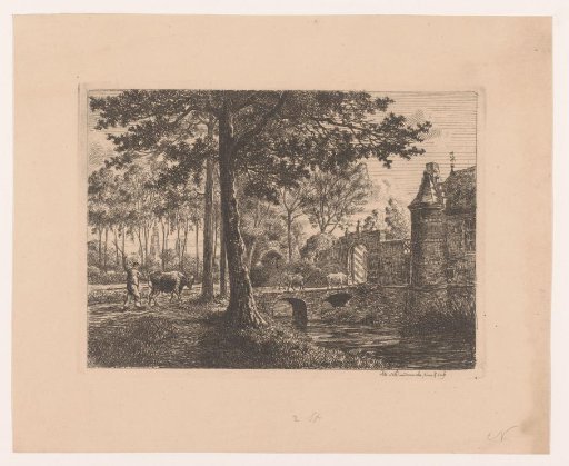 View of Castle Sterckshof in Deurne near Antwerp