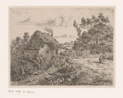 Watermill in Sint-Josse-ten-Node