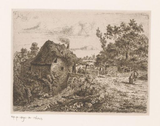 Watermill in Sint-Josse-ten-Node
