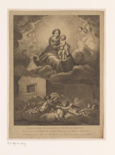 Angels Transporting the Holy House to Loreto