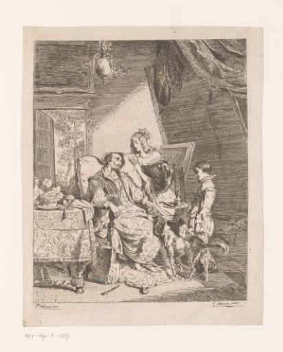 Anthony van Dyck on his Deathbed
