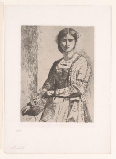 Woman in costume from Sorrento