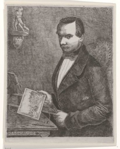 Self-Portrait of Eberhard Cornelis Rahms