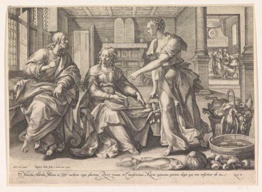 Christ in the House of Martha and Mary