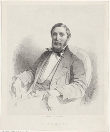 Portrait of Everhardus Koster