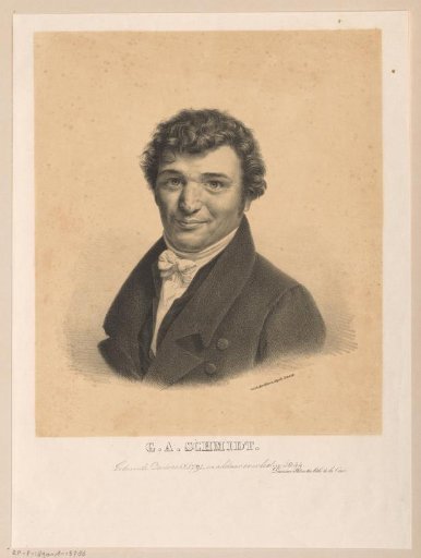 Portrait of George Adam Schmidt