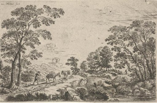 Landscape with a Muleteer