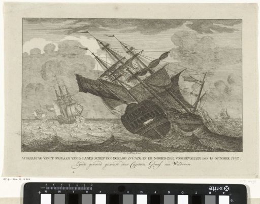 Wreck of the Ship De Unie, 1782