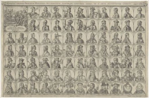 Portraits of princes from the House of Habsburg