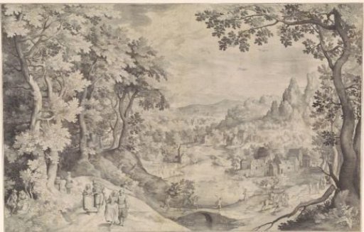 Landscape with a Deer Hunt