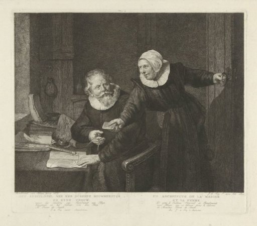 Shipbuilder Jan Rijcksen and his wife Griet Jans