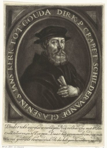Portrait of Dirck Pietersz. Crabeth