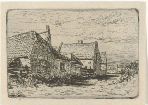 Road Through the Village of Scheveningen