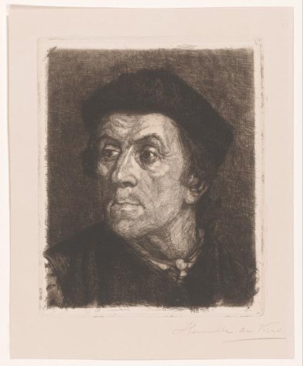 Portrait of an unknown man