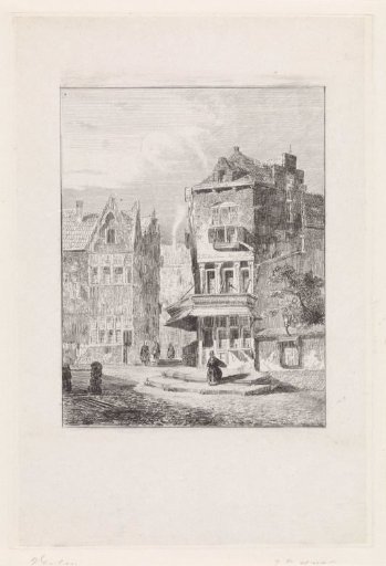 City View with Figures