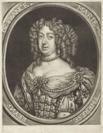Portrait of Maria Theresa, Queen of France