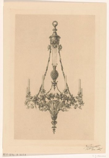 Chandelier for ten candles