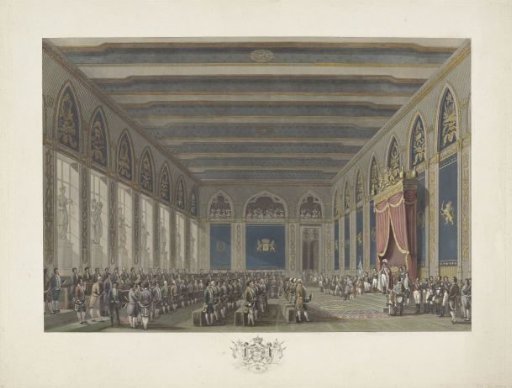 Establishment of the States-General by King William I in Brussels on September 21, 1815