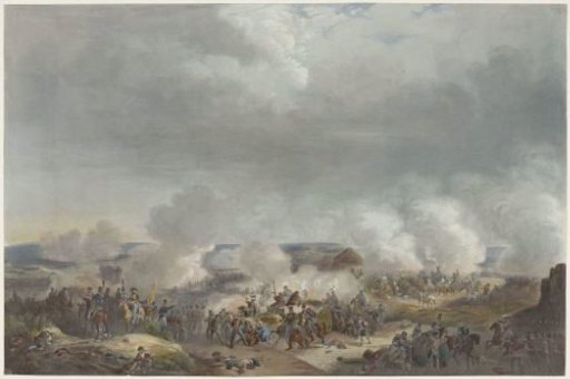 Prince of Orange in the Battle of Quatre-Bras, 1815
