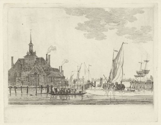 Old Hoofd Gate at Rotterdam
