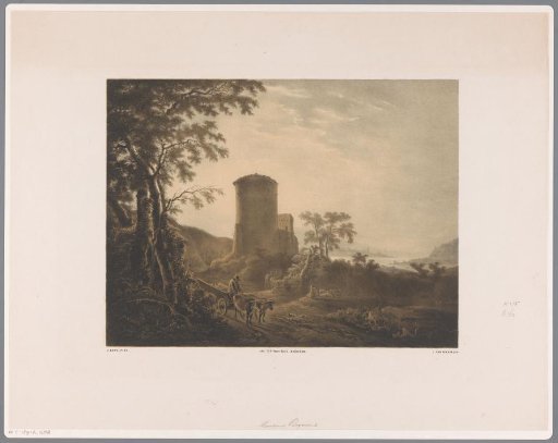 Italian Landscape with an Ox Wagon