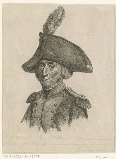 Portrait of Lieutenant-Colonel Benjamin Roelofswaard
