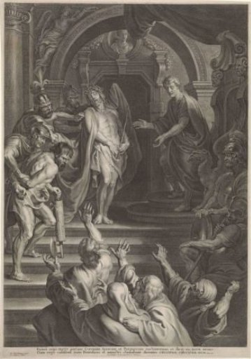 Pontius Pilate Showing Christ to the Jews Before the Courthouse