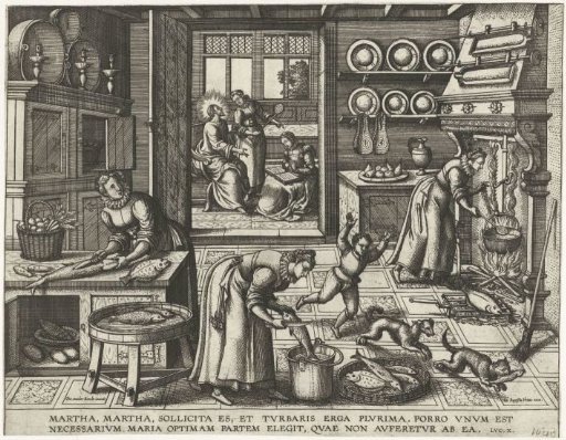 Christ in the House of Martha and Mary
