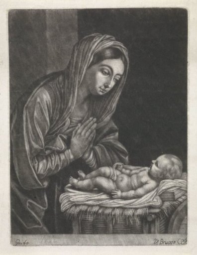 Mary Adoring the Christ Child