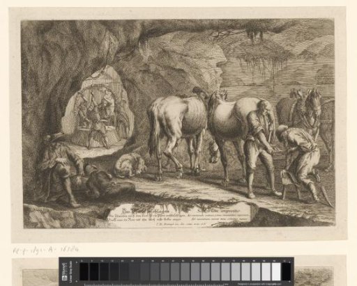 Workshop of a farrier