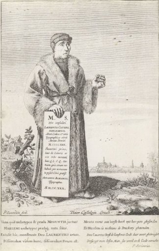 Portrait of Laurens Jansz. Coster