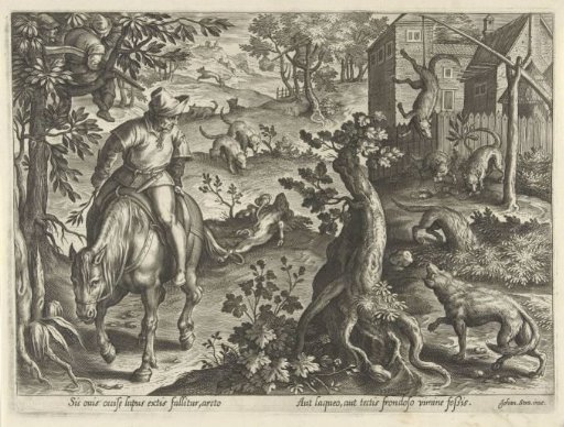 Wolf Hunt with Traps