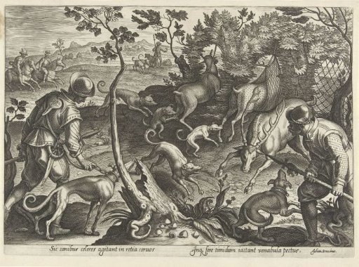 Stag Hunt with Traps