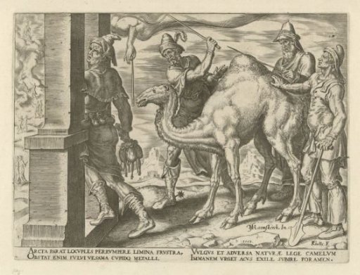 It is Easier for a Camel to Go Through the Eye of a Needle, Than for a Rich Man to Enter the Kingdom of God