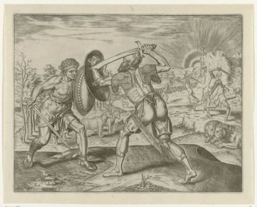 Man Fighting Against His Own Kind