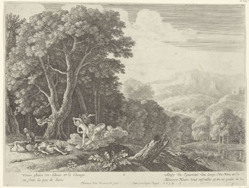 Venus Lamenting the Death of Adonis