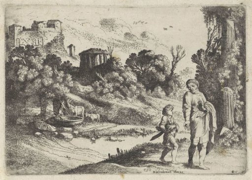 Abraham and Isaac on the Way to the Sacrifice
