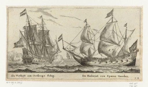 The Ships De Vrijheid and De Hazewind