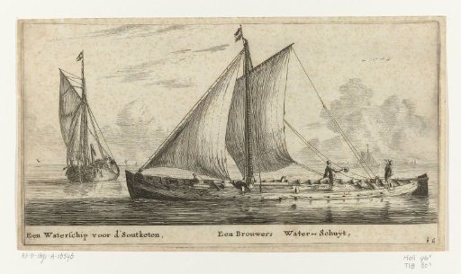 Two Ships: A Water Ship and a Water Barge